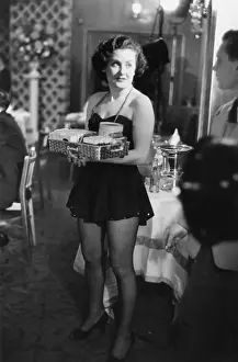 Night Life Prints: Cigarette Girl