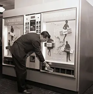 Salem Prints: Cigarette Machine that also Changes Money