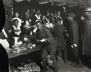 Arsenal Prints: Cigarette Table At Dinner For Infantry