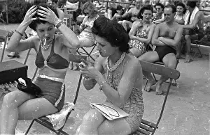 Sunbathing Prints: Cigarettes & Make Up