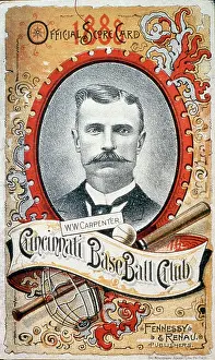 Arc0009001 Prints: Cincinnati BaseBall Club Scorecard