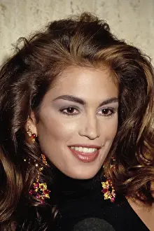 Huty31349 Prints: Cindy Crawford During The 5th Annual California Fashion Industry Friends Of Aids Project