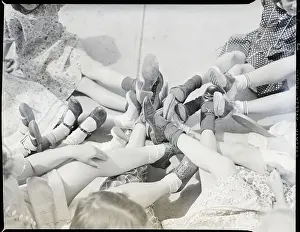 Feet Prints: Circle of Children's Feet