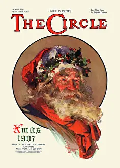 Santa Prints: The Circle, Xmas 1907