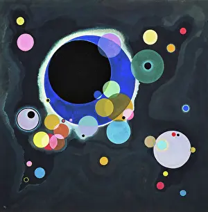 Kandinsky Prints: Several Circles