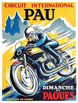 Race Prints: Circuit International Pau