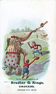 Trade Prints: Circus Baseball