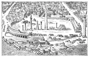 Circus Prints: Circus and Hippodrome of Ancient Constantinople