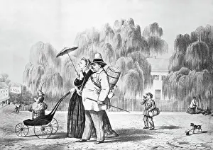 Strategy Prints: Citizens Carrying Beer While Strolling