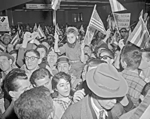 Citizens During Fidel Castro Visit