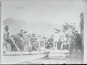 Relief Prints: Citizens Being Transported from German Detainment