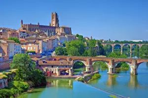 Toulouse Prints: The City of Albi, Tarn Department, France