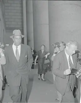 Davis Jr Prints: City Councilman Benjamin Davis at Court House
