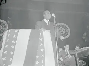City Councilman Benjamin Davis at Podium