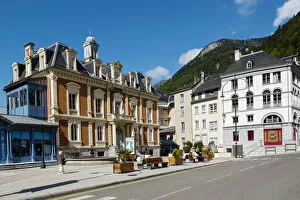Images Dated 27th May 2015: The City Hall And Tourism Office, Cauterets, Hautes Pyrenees, France