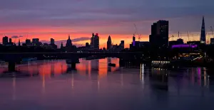 City of London at Dawn