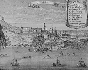 Town Scene Prints: City of Quebec