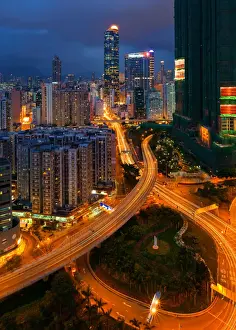 Elevated Road Prints: City road to Kowloon city center