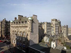 Images Dated 28th September 2013: City Streets of Edinburgh in the Sunshine, Scotland, United Kingdom