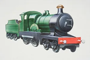 Images Dated 13th June 2006: City of Truro green steam engine