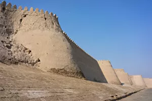 Images Dated 3rd October 2015: City walls, Khiva