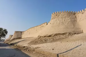 Images Dated 3rd October 2015: City walls, Khiva