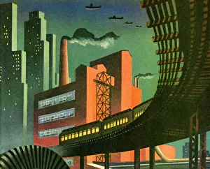 Rush Hour Prints: Cityscape