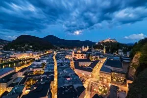 Urban Road Gallery: Cityscape of Salzburg, Austria