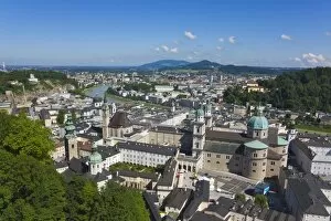 Images Dated 5th March 2011: Cityscape of Salzburg historic center