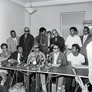 Civil Rights Leaders Holding Press Conference