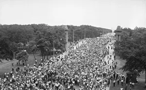 Civil Rights March In Chicago