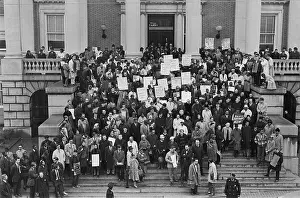 Rights Prints: Civil Rights Protest at Capitol Building in Annapolis