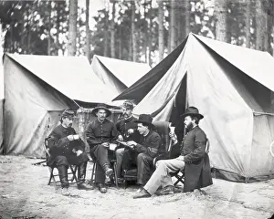 Virginia Prints: Civil War Hospital Stewards Drinking