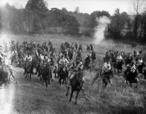 Filming Prints: Civil War Raid Reenactment