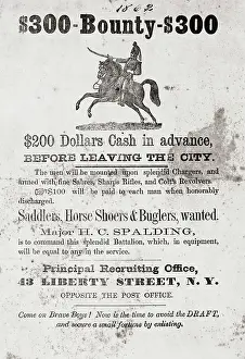 Civil War Recruiting Poster