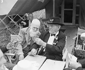 Card Game Prints: Civil War Veterans Playing Cards