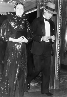 Dressed Up Prints: Claire Booth and Henry Luce at Premiere