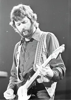 Clapton Performs
