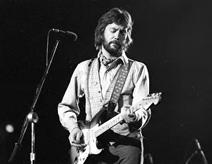 Clapton Performs