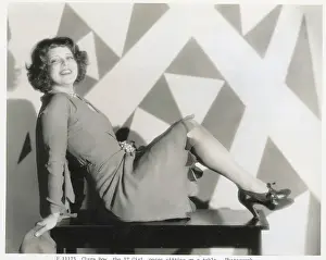 Clara Bow Posing