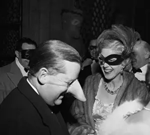 Clare Boothe Luce in Mask