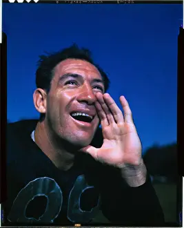 Clarence Parker Shouting Outdoors