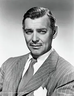 Pinstripes Prints: Clark Gable