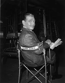 Chair Prints: Clark Gable