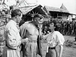 Clark Gable And Ava Gardner In Mogambo