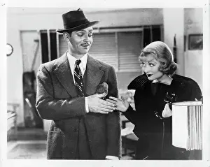 Lac0011 Prints: Clark Gable And Constance Bennett In After Office Hours