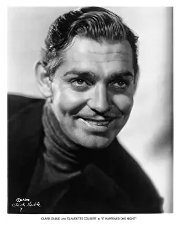 Clark Gable In It Happened One Night