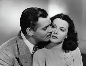 Lac0021 Prints: Clark Gable And Hedy Lamarr In Comrade X