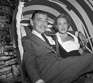 Ranch Prints: Clark Gable And Kay Spreckles