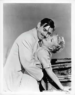 Lac0020 Prints: Clark Gable And Lana Turner In Honky Tonk